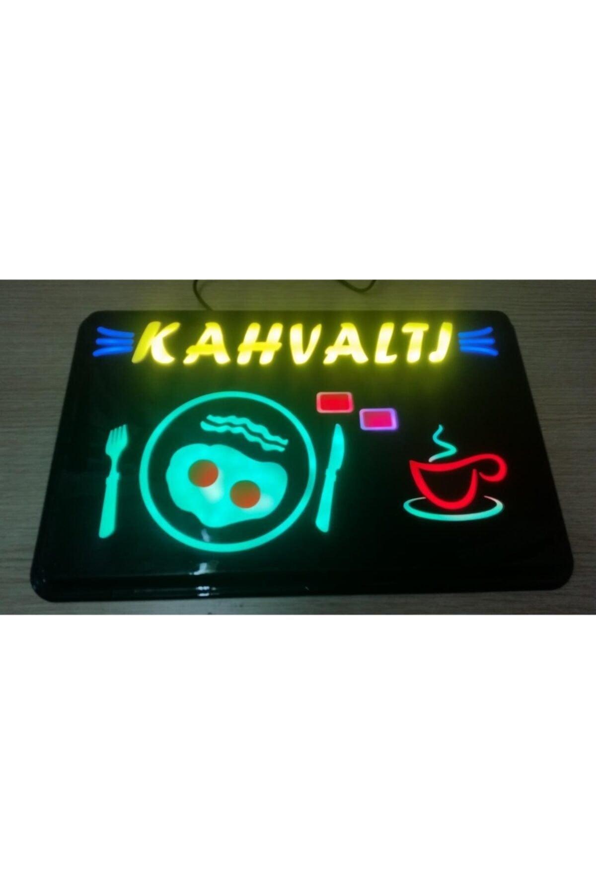 Breakfast Led Signage 47x30 Cm 16 Colors With Remote