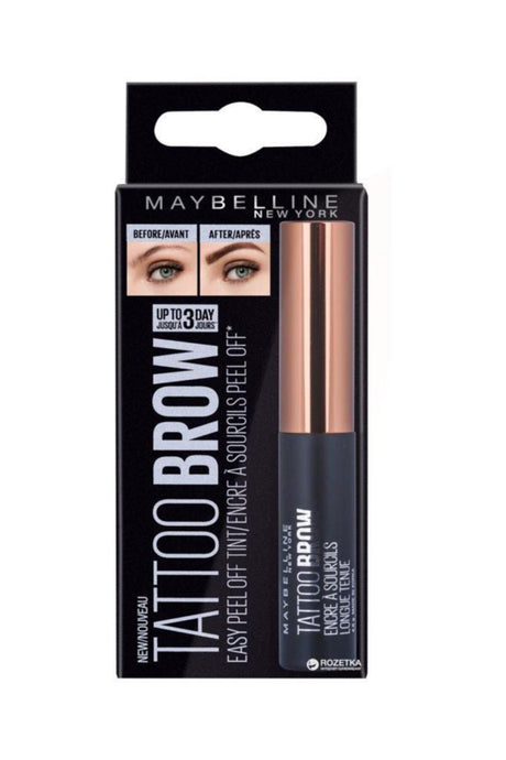 Brow Tattoo Temporary Eyebrow Tattoo - Dark Tone