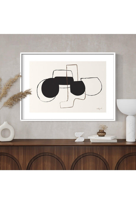 Brown Pattern 3 Piece Unframed Poster Set, Modern And Abstract Painting Poster, Wall Decoration - Swordslife