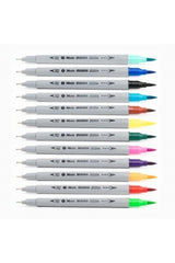 Brushpen And Fineliner 12 Pack