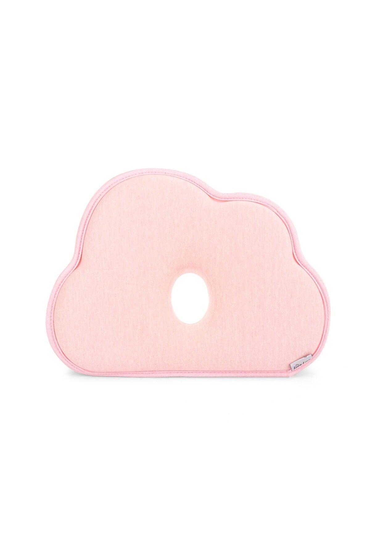 Cloud Shaped Orthopedic Newborn Flat Head Pillow Head Shaping Pillow - Pink - Swordslife