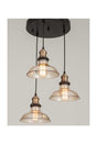 Demet Habek S Retro Rustic Triple Pendant Lamp Chandelier - Swordslife