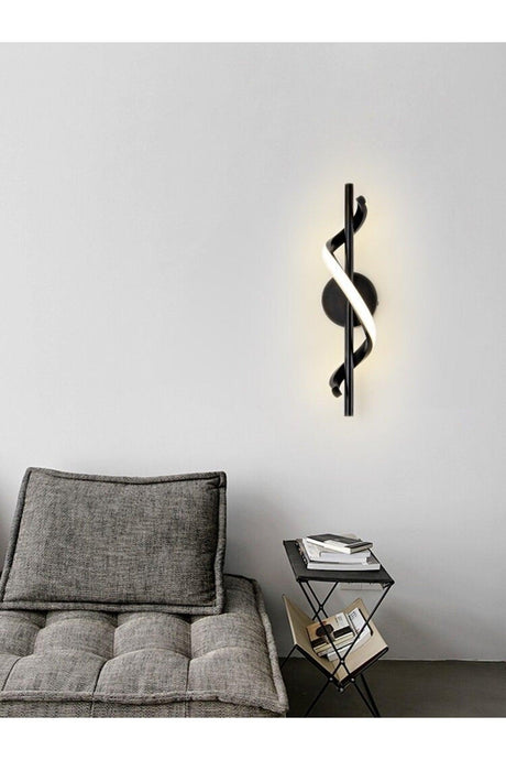 Buse Black Led Wall Sconce - Swordslife