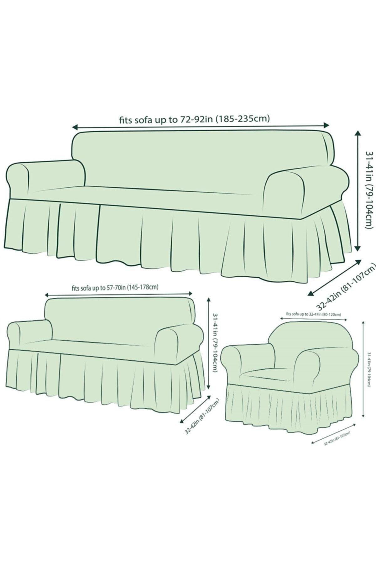 Crescent Cotton (3-3-1-1) Sofa Sofa