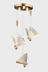 Butterfly Modern Luxury Led 3 Pcs Led Chandelier