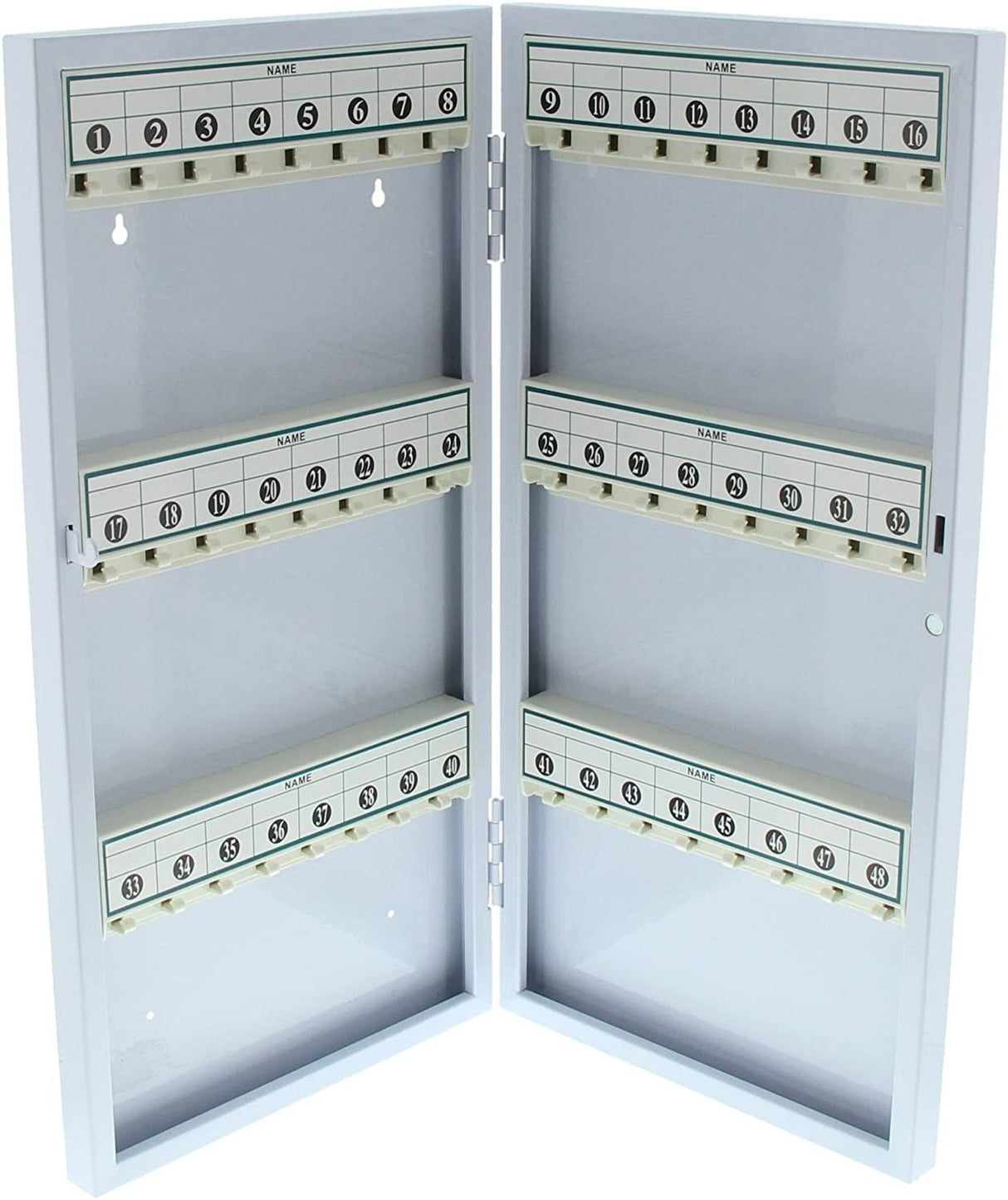 BW / Key cabinet / 6750-48R / 48 hooks / light gray - Swordslife