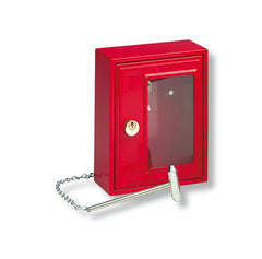 BW / Emergency key box / 6161 / with hammer / red - Swordslife