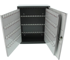 Light Gray Key Cabinet with 204 Hooks