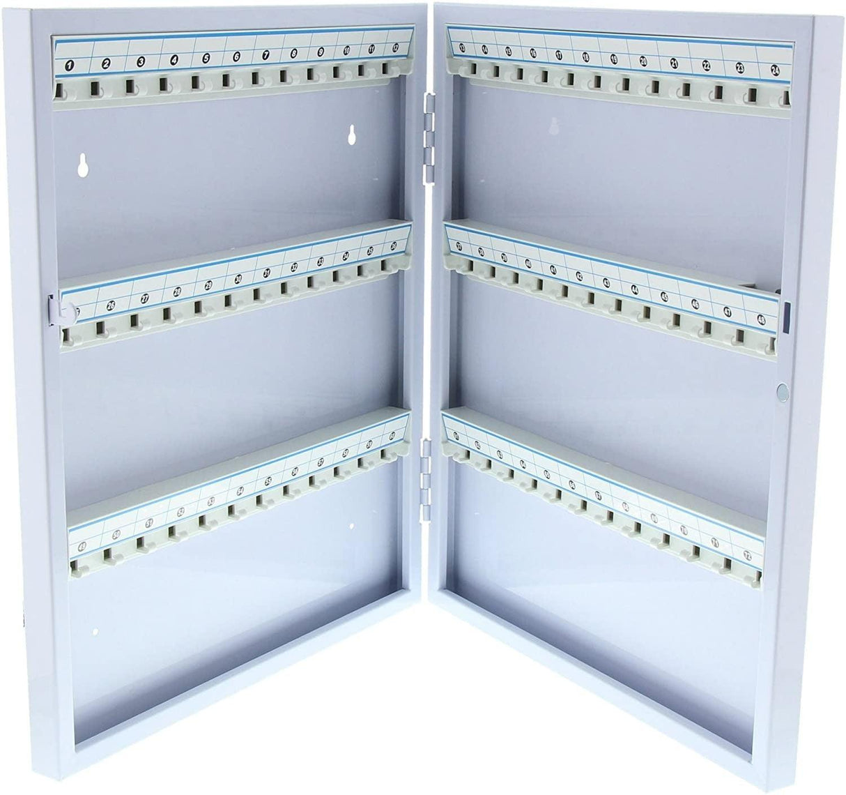 BW / Key cabinet / 6750-72R / 72 hooks / light gray - Swordslife