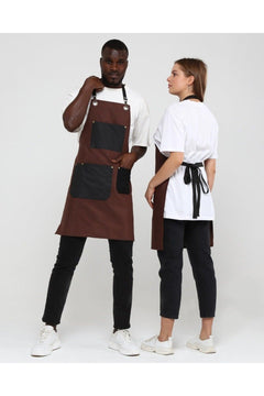 Stain-Resistant Multi-Purpose Apron with Front Pocket – 80 × 65 cm