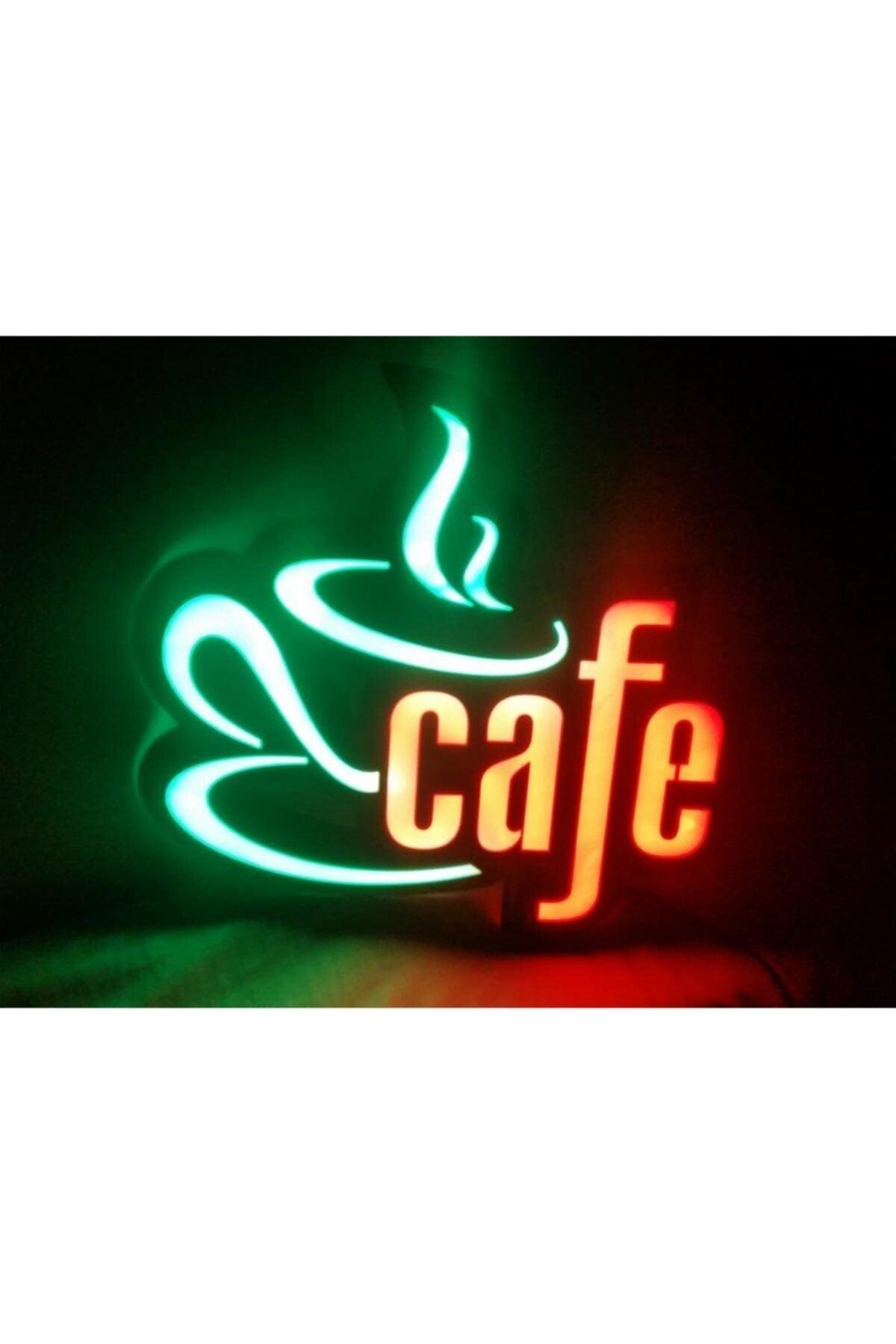 Cafe Led Ledon Leon Neon Led Sign 43x41 cm