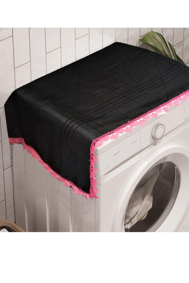 Washing Machine Cover, Embroidered Lacy Machine Cover - Swordslife