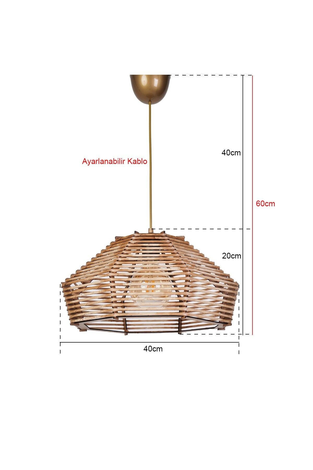 Canary Natural Chandelier Hnmd-42 - Swordslife