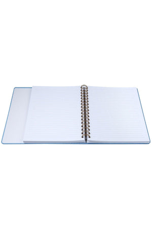 Canvas Undated Lined Notebook