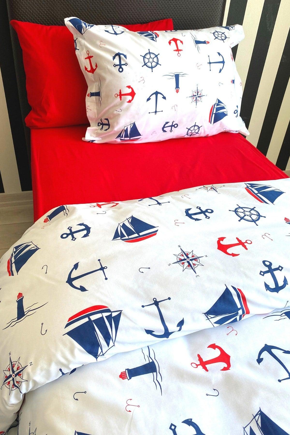Anchor Sailor Single Person With Rubber Sheets
