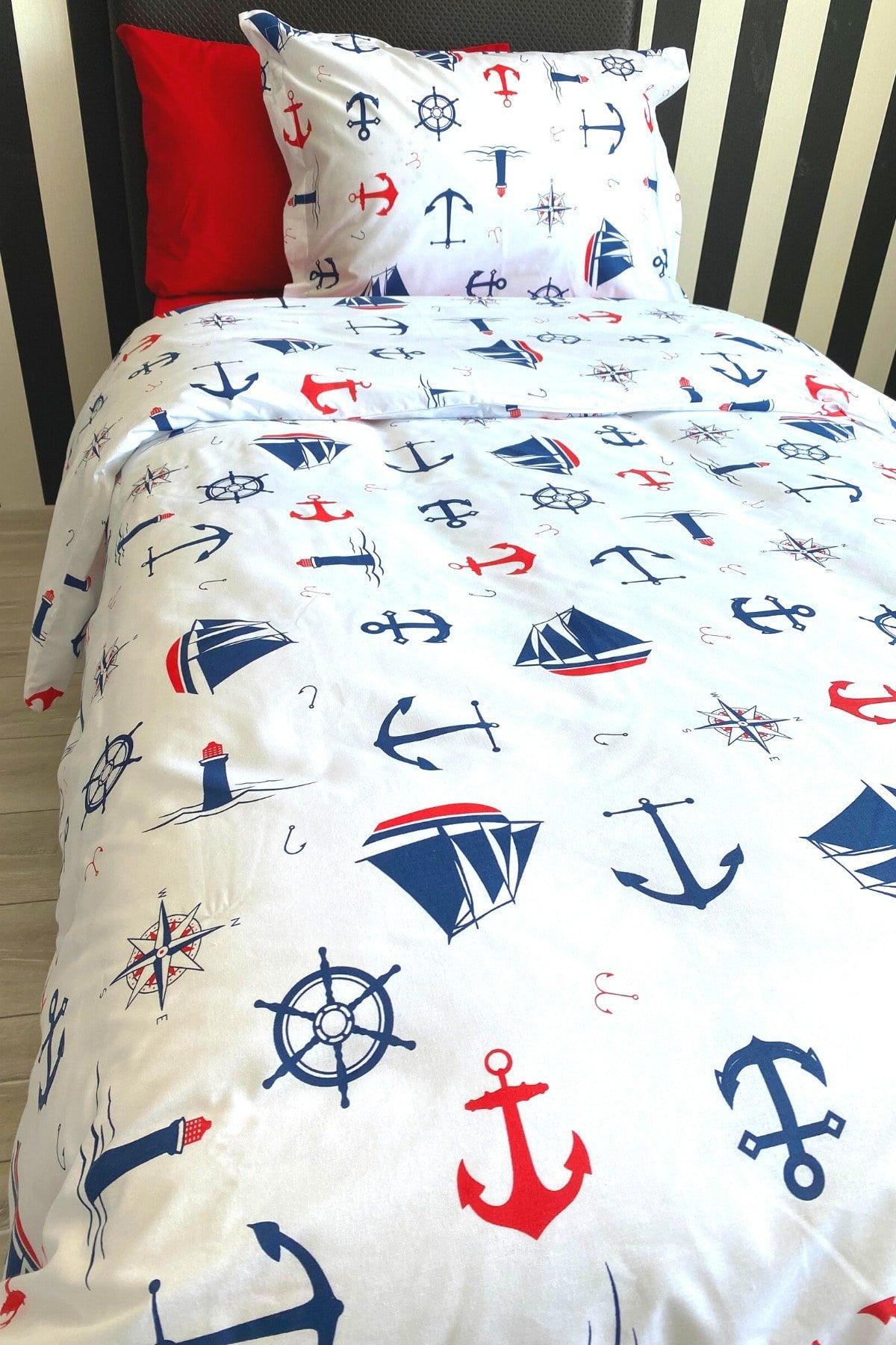Anchor Sailor Single Person With Rubber Sheets