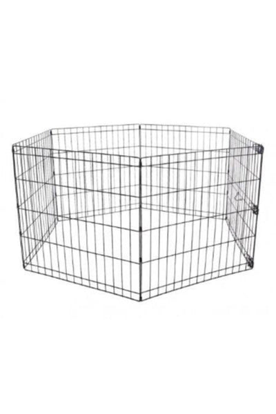 Panel Fence For Cats And Dogs 61X61Cm 6 Pieces