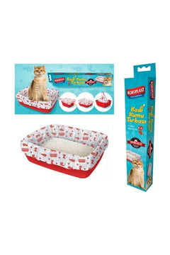 Cat Litter Disposal Bag with Shirred Opening
