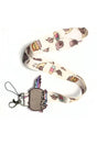 Cat Pattern Nyan Cat Neck Lanyard And Phone