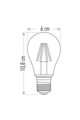 Cata 4w Edison Cob Led Bulb Daylight Ct-4230