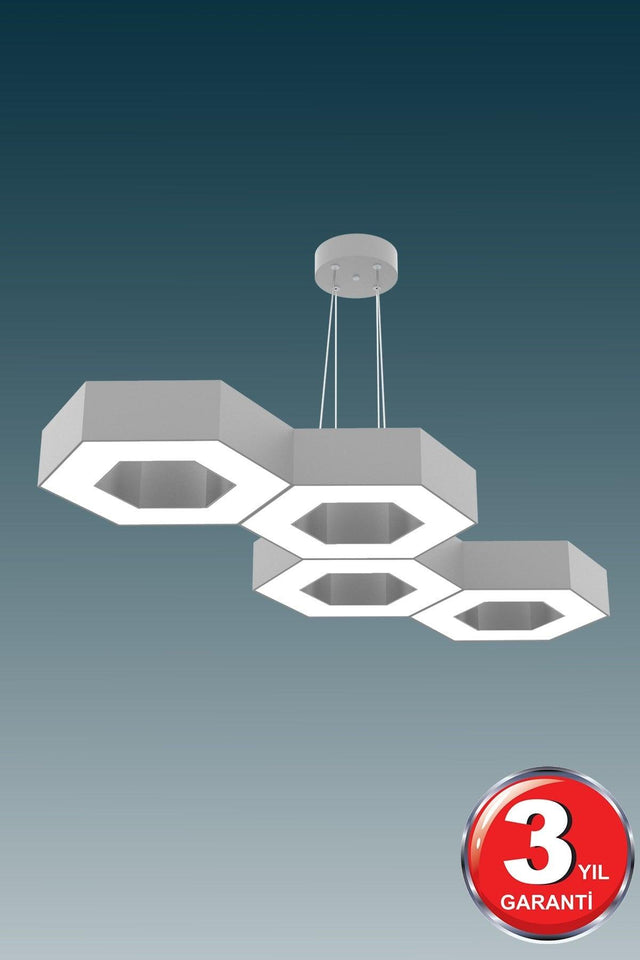 Catena (Grey Case, Daylight) Led Modern Led Chandelier - Swordslife