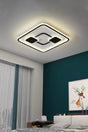 Ceiling Led Model Modern 3 Colors Lighting Chandelier Luminaire Led Lamp With Remote Control 8024 - Swordslife