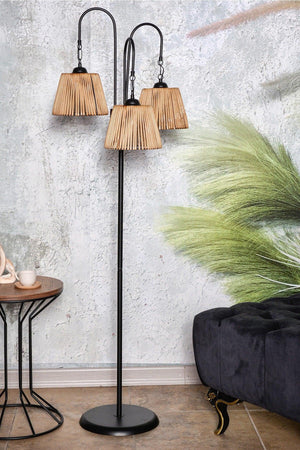 Cerise 3-Way Floor Lamp Natural Lmbd-62 - Swordslife