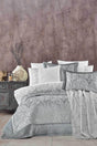 Dowry Package 10 Pieces (bedspread+duvet cover+blanket) Spring Silver - Swordslife