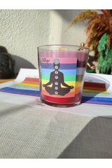 Chakra Meditation Yoga Candle Concealed Chakra Stone Chakra Scented Candle 100% Soyawax - Swordslife