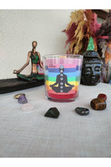 Chakra Meditation Yoga Candle Concealed Chakra Stone Chakra Scented Candle 100% Soyawax - Swordslife