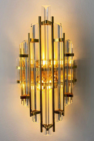 Champion Gold Color Sconce Single Wall Lamp Decorative Models For Hotel Cafe Restaurant - Swordslife