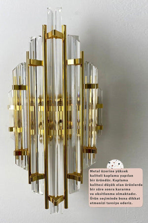Champion Gold Color Sconce Single Wall Lamp Decorative Models For Hotel Cafe Restaurant - Swordslife