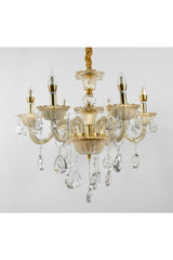 Chandelier Living Room, Living Room, Guest Room 6 Glass Arm - Swordslife