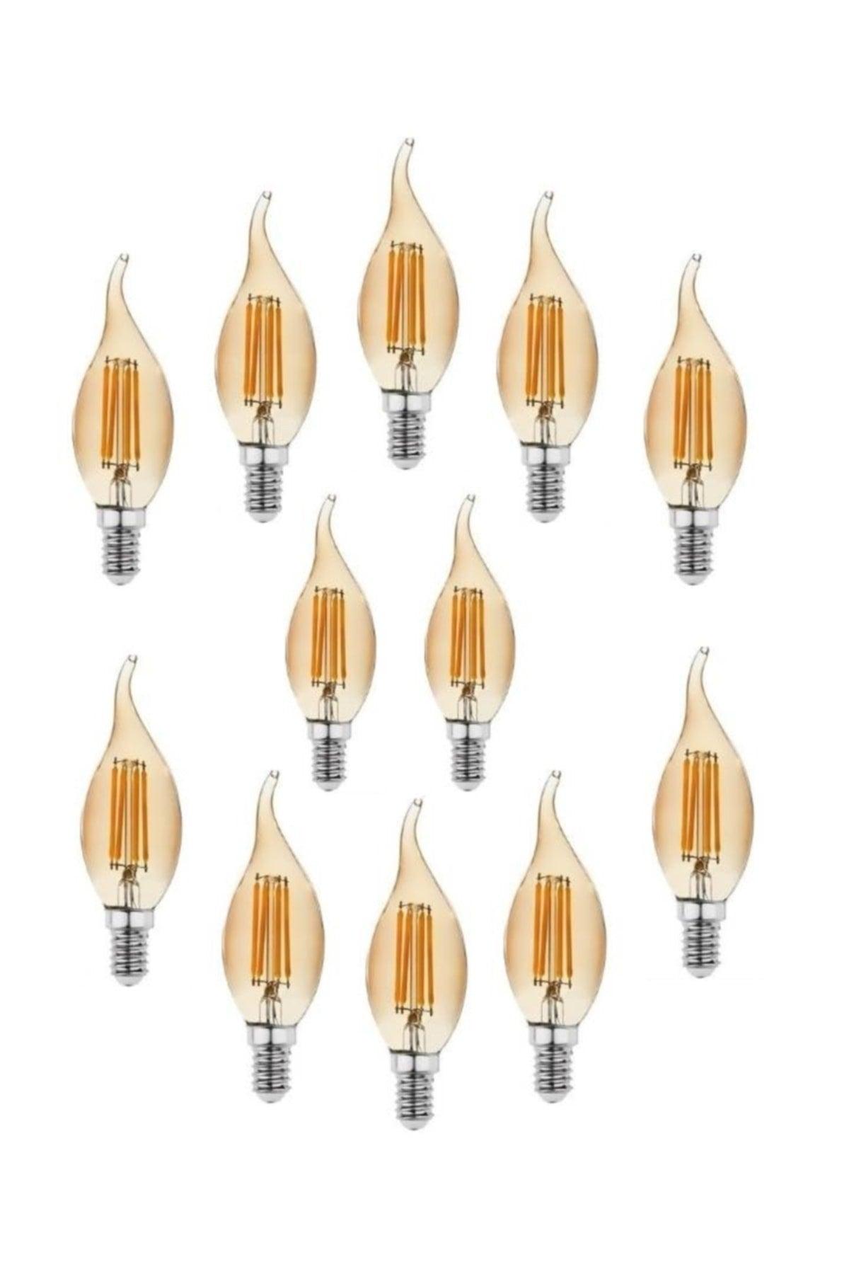 4W Curved Rustic Led Bulb For Chandeliers