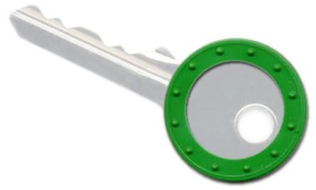 Characteristic rings are round / Ø: 25 mm / VE: 200 / Standard colors / mixed - Swordslife
