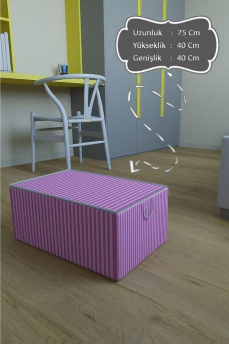 Chest Type Storage Bag Maxi - Pillow & Quilt Etc. Hurcu 75x40x40 - Stain Resistant - Swordslife