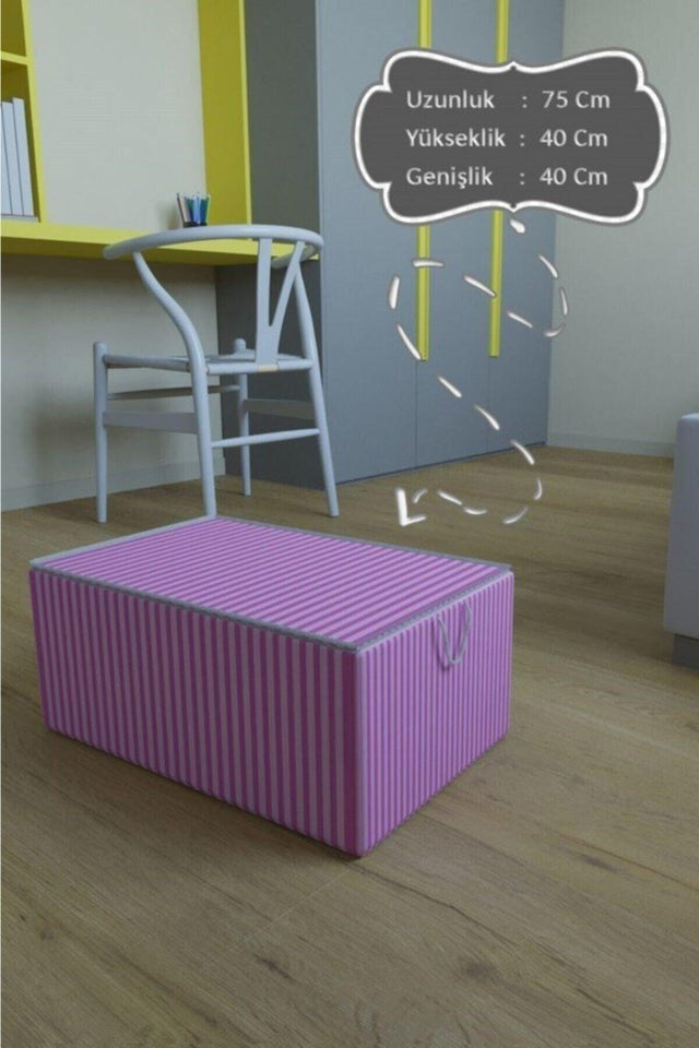 Chest Type Storage Bag Maxi - Pillow & Quilt Etc. Hurcu 75x40x40 - Stain Resistant - Swordslife
