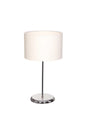 Chrome Plated Metal Leg Cream Head Lampshade - Swordslife