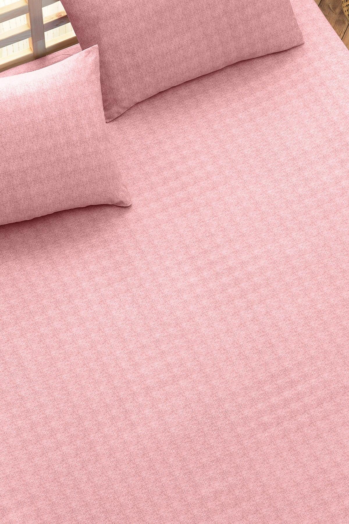 Double Elastic Bed Sheet Set - Powder - Swordslife