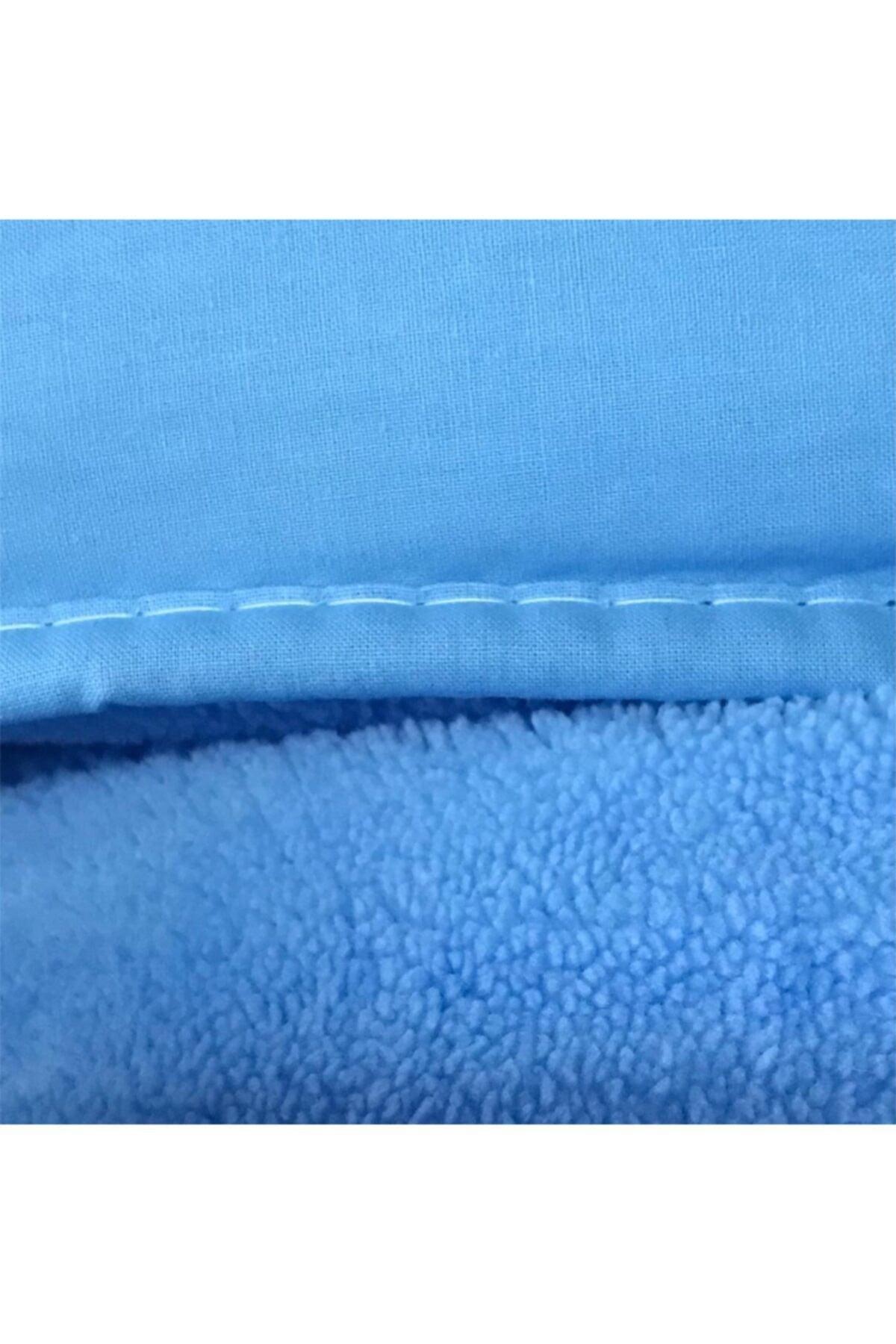 Double Lux Blue Welsoft Quilt Double Sided 195 X 215 - Swordslife