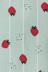 Strawberry Patterned Single Pique Bedspread 170 X 230 - Swordslife