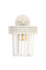 Citrus Wall Sconce Lux Crystal Stone White - Swordslife