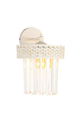 Citrus Wall Sconce Lux Crystal Stone White - Swordslife