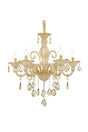 Classic Glass Arm 6 Piece Chandelier 6027-6 - Swordslife