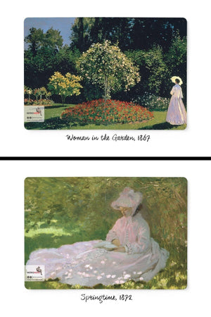 Claude Monet Notebook Set of 4 - Impressionism