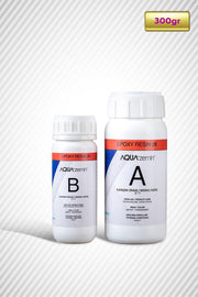 Transparent Epoxy Resin 300 gr A+B Ultra Transparent