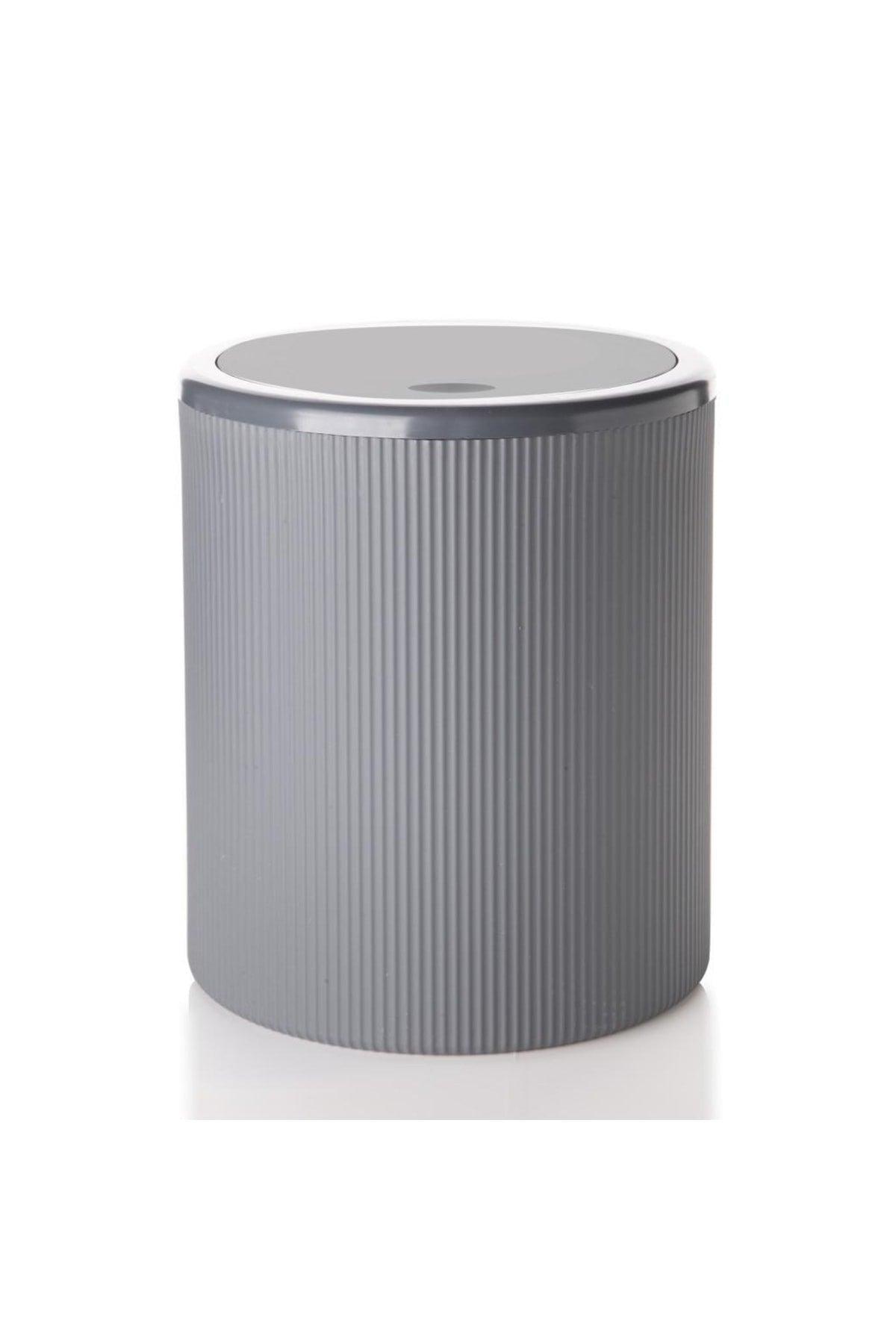 Click Lid Lined Round 8 Lt Dustbin - Swordslife