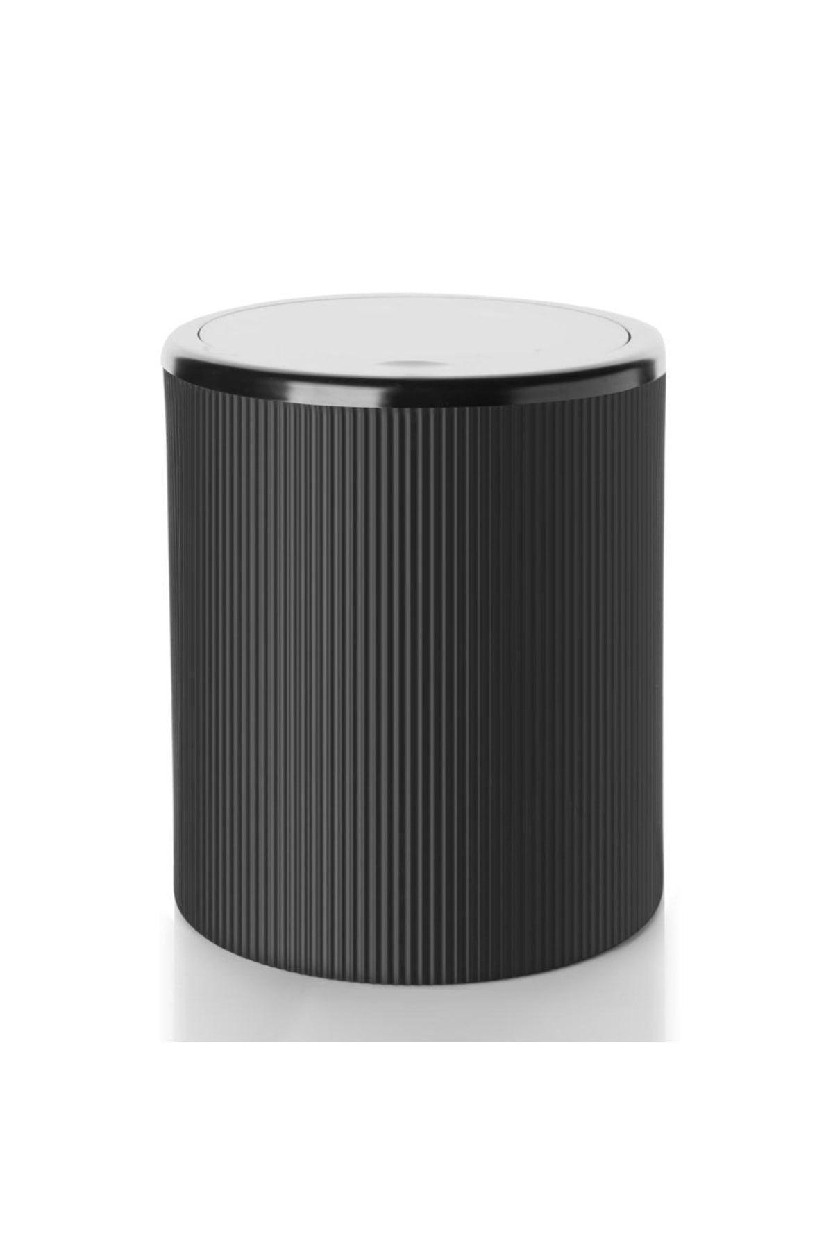 Click Lid Lined Round 8 Lt Dustbin - Swordslife