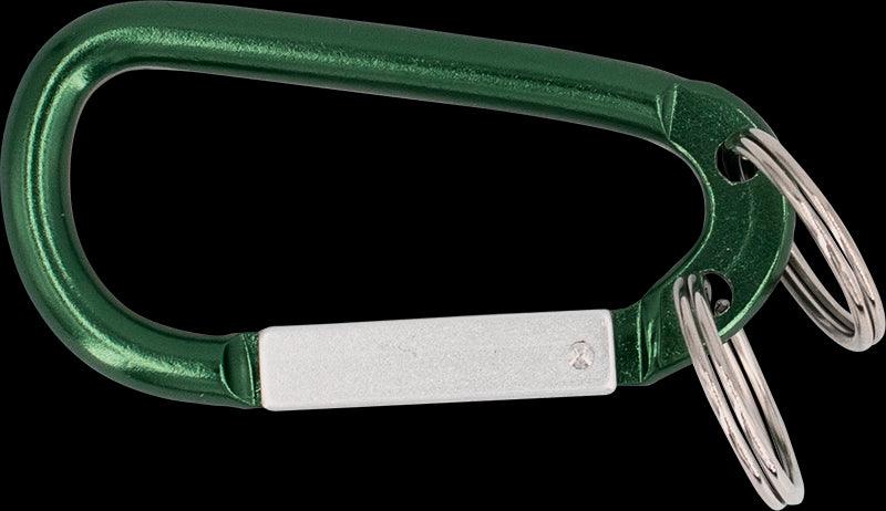 Clip carabiner / Aluminum anodized / Card à 20 pcs. / mixed colors - Swordslife