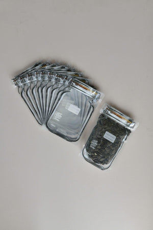 Jar Look Storage Bag with Clip Lid-10 Pcs-700ml - Swordslife